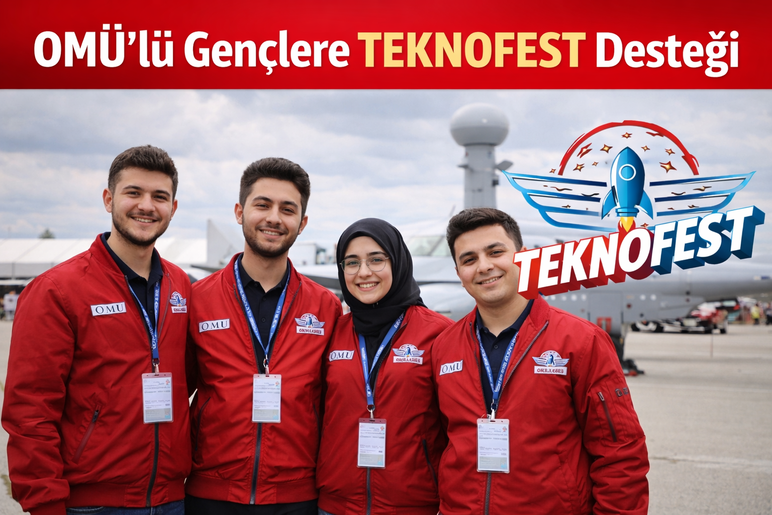OMÜ’lü Gençlere TEKNOFEST Desteği