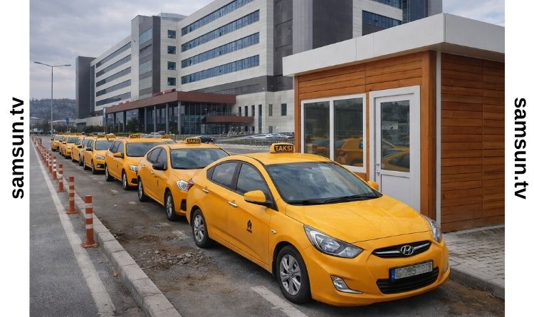 Şehir Hastanesi’ne 15 Araçlık Yeni Taksi Durağı