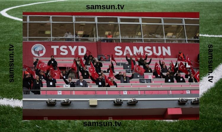 Samsun’dan Bayrağa Vakur Yanıt